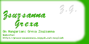 zsuzsanna grexa business card